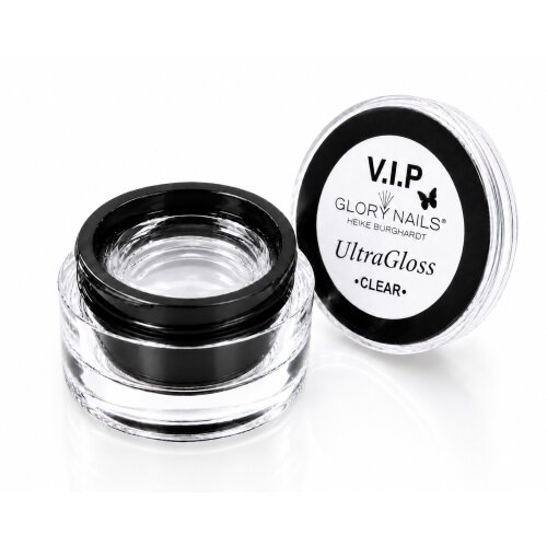 Ultra Gloss Clear – Scratch-Resistant High-Gloss Top Gel with Inhibition Layer, 50 ml