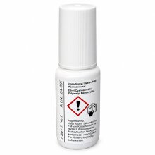 Nagelkleber mit Pinsel – Streichkleber für Nageltips – 7,5 g
