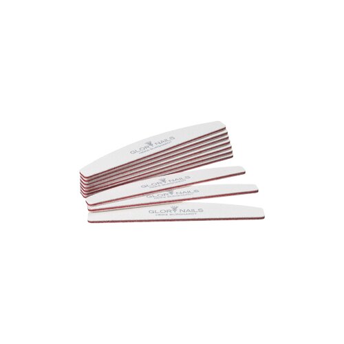 Banana Nail File Special White Grit 100 100 10pc 11 54