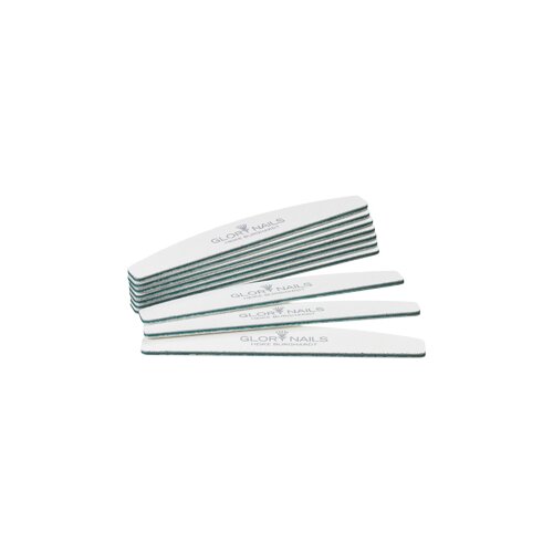 Banana nail file Special – white Grit 100/180 – (10pc)