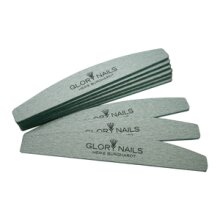 Banana nail file Special - zebra Grit 100/180 – (10pc)