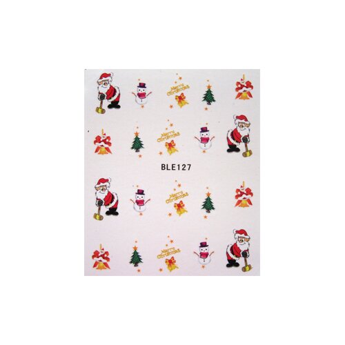 X Mas Decal (BLE127))