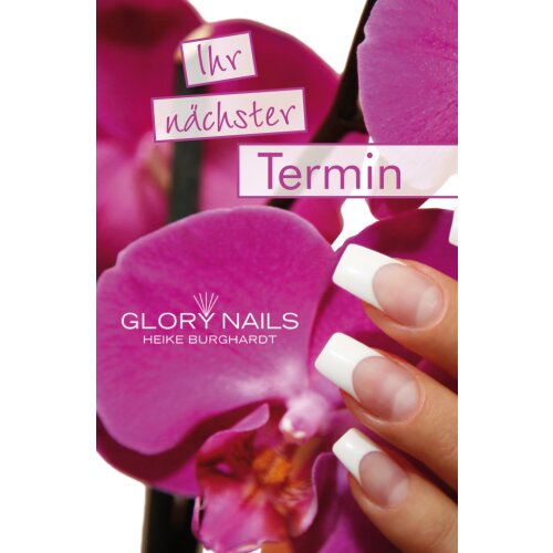 GLORY NAILS ? Date Card