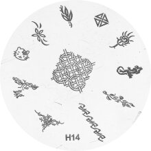 Stamping Pattern 7cm - H14