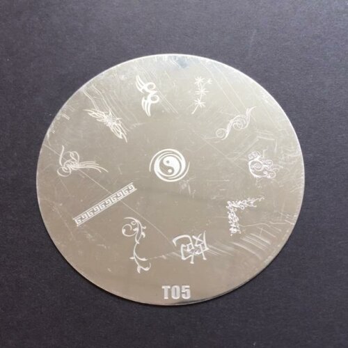 Stamping Schablone 7cm - T05