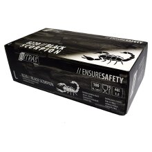 Free from 25€ order value - Latex Glove, black Size.S