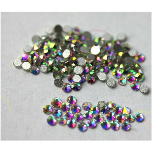 Glas Rhinestones, aurore - 1440pieces - SS10