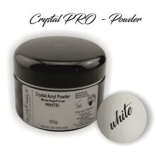 CrystalAcrylPowder - white 30g