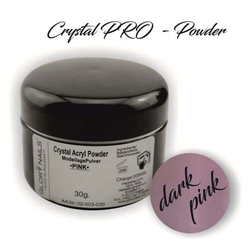 CrystalAcrylPowder - dark pink