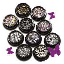 Nail Art Rhinestone stones assortments - different designs