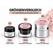 FiberGel Opaque Rosé – Aufbaugel, 5 ml