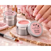 FiberGel Opaque Nude – Aufbauge, 5 ml