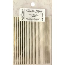 Flexible Stripe Sticker - gold