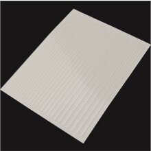 Flexible Stripe Sticker - white