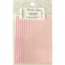 Flexible Stripe Sticker - neon pink