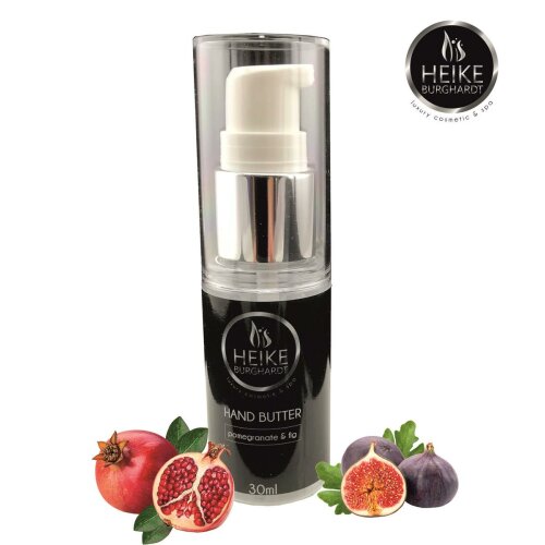 Hand & Body Butter - pomegranate & fig, 30ml - moisturizing - non-greasy body butter for hands, body and feet