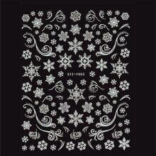 Xmas sticker - night glowing motifs