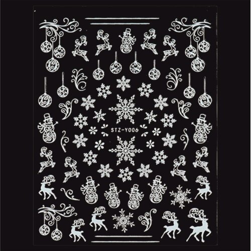 Xmas Sticker - Nachtleuchtend Y006