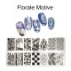 Stamping Schablone -  Florale 1