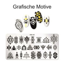 Stamping Schablone -  Grafik 3