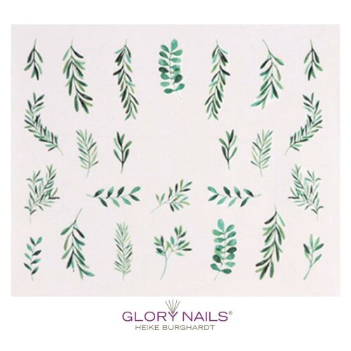Nail Art Decal - Blüten & Pflanzen STZ825