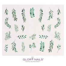 Nail Art Decal - Flower & Plants -  001 Motiv 02