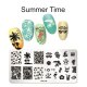 Stamping Plate -  Summer