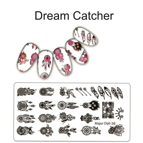 Stamping Schablone -  Dreamcatcher 7