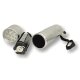 Mini LED Handlampe - silber