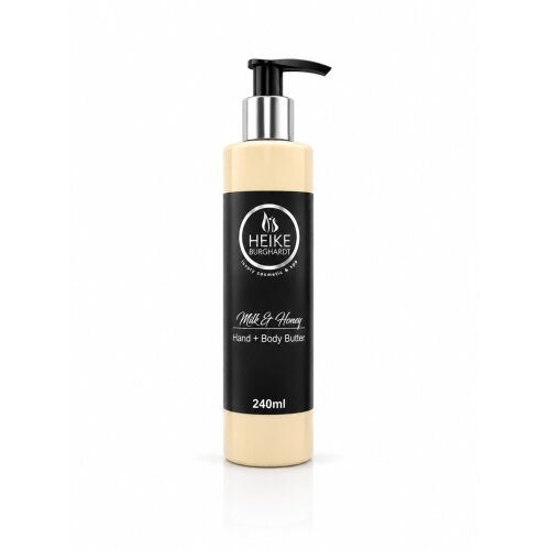 Hand & Body Butter - milk & honey - 240ml