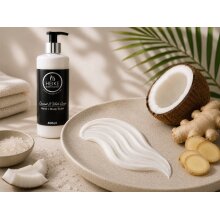 Hand & Body Butter - coconut & white ginger - 400ml