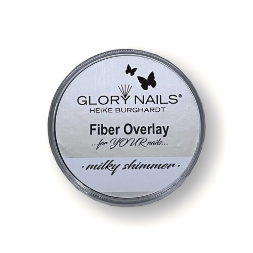 Fiber Overlay Gel - 15ml milky glam