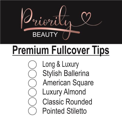 Premium Fullcover Tips 2-in-1 - 240 Stück