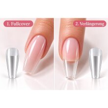 Premium Fullcover Tips 2-in-1 - 240 Stück
