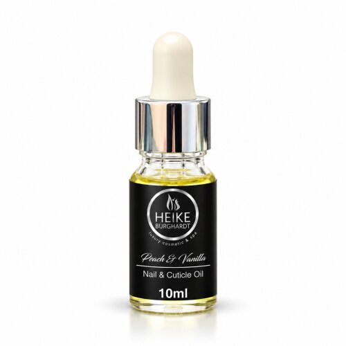 Nagelöl & Nagelhautöl – Peach & Vanilla | Pflegendes Cuticle Oil, 10 ml