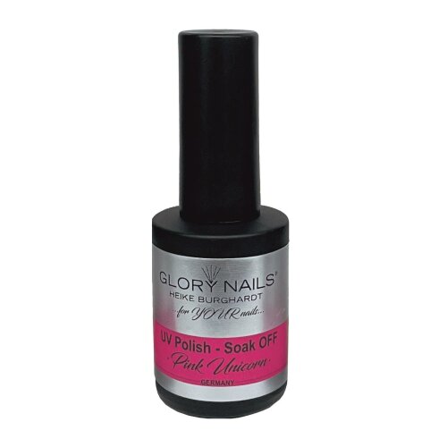 UV Polish SET - Pink Unicorn - 3x10ml - Base, Color + Finish