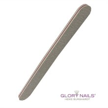 Profi Nail File -  straight Form zebra - 80/80 - 1piece