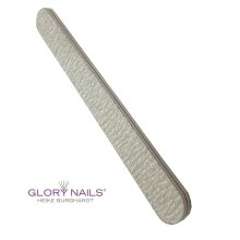 Profi Nail File -  straight Form zebra - 80/80 - 1piece