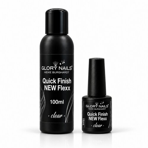Quick Finish NEW Flexx Clear – No Wipe Versiegelungsgel ohne Schwitzschicht
