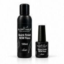 Quick Finish NEW Flexx Clear – No Wipe Top Gel