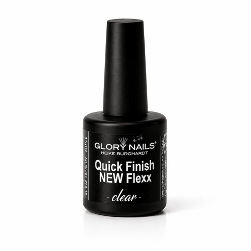 Quick Finish NEW Flexx Clear – No Wipe Top Gel, 15 ml