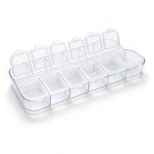 12er Aufbewahrungsbox Nail Art – Organizer 13x5 cm